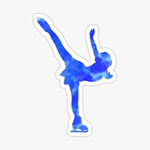 Ice Skater Stickers for Sale