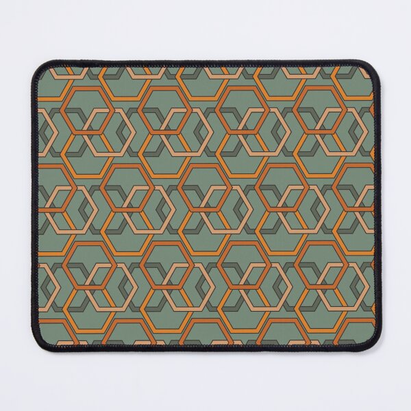 Item preview, Vintage Retro 60s Hexagons designed and sold by AfropunkDesigns.