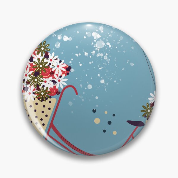 Item preview, Bike with Flowers designed and sold by FerramentArt.