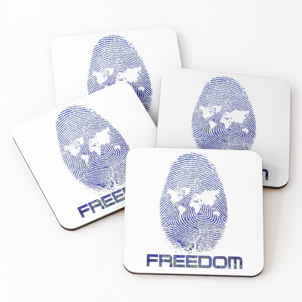 Item preview, Thumbprint World of FREEDOM designed and sold by TigsArts.
