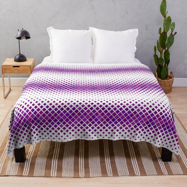 Item preview, Purple and Square Pattern designed and sold by Robert-Store.