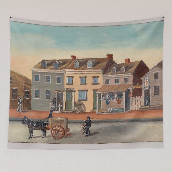 Item preview, The Dog Killer Art Board Print, Vintage 1870s. designed and sold by Nils Petter Stein.