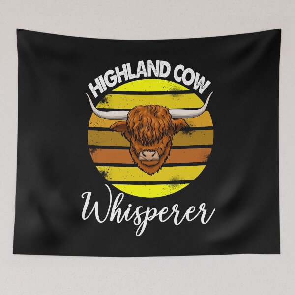 Item preview, Highland Cow Whisperer designed and sold by Bendthetrend.