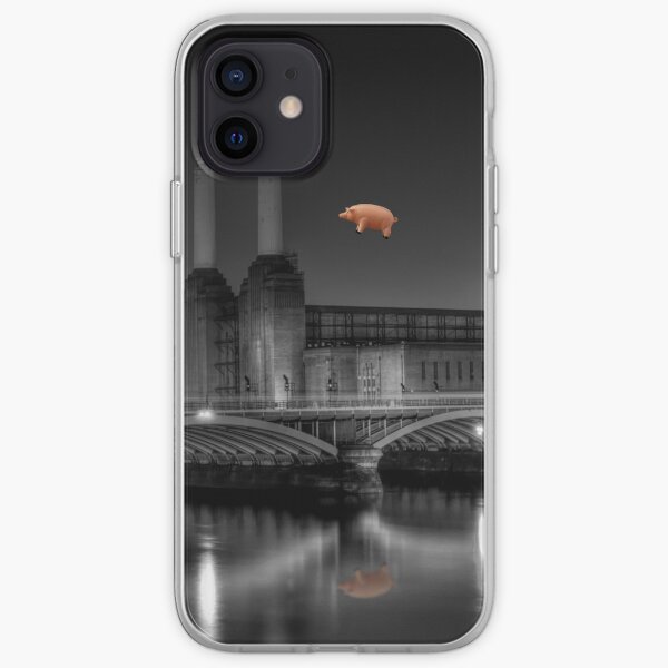 Battersea Pink Floyd editar Funda blanda para iPhone