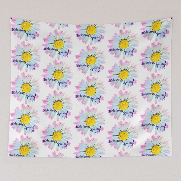 Item preview, Beautiful young daisy flower in spring designed and sold by LittleCountess.