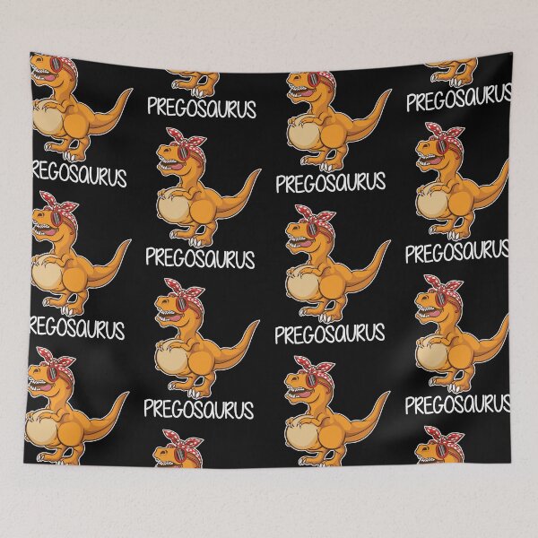 Item preview, Pregosaurus Rex Funny Mamasaurus Pregnancy Announcement designed and sold by GravitiTees.