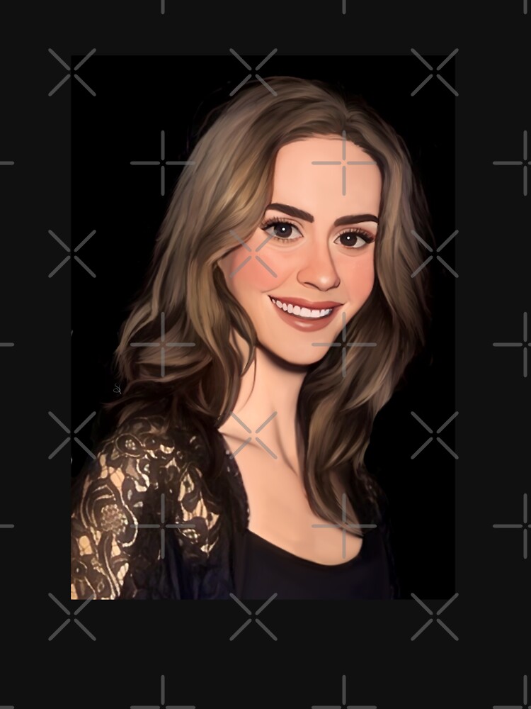 "Cartoon young Sarah Paulson " Tshirt for Sale by silvia231298