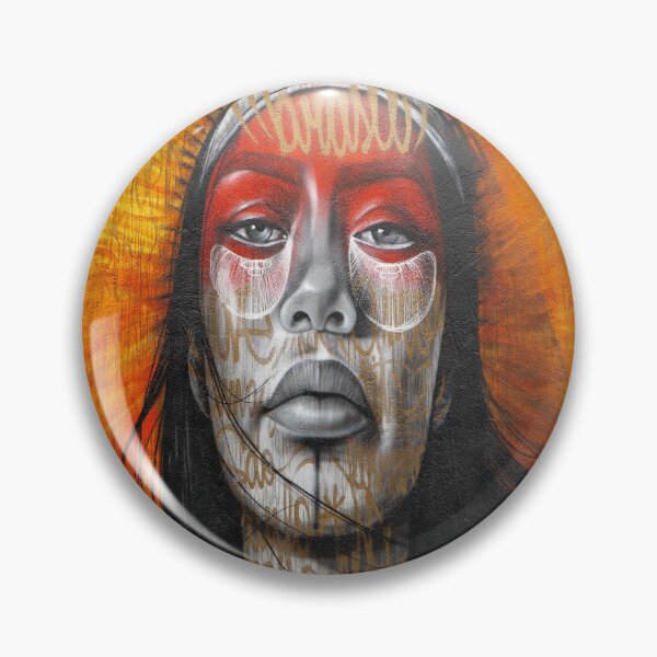 Item preview, Woman with brown hair painting texture background designed and sold by BestDesign87.