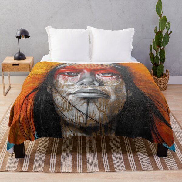 Item preview, Woman with brown hair painting texture background designed and sold by BestDesign87.