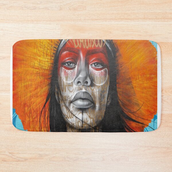 Item preview, Woman with brown hair painting texture background designed and sold by BestDesign87.
