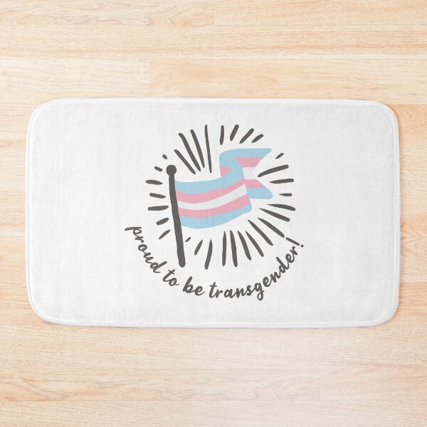 Item preview, Proud Transgender LGBT Ally Pride Trans Flag designed and sold by StickerbashCo.