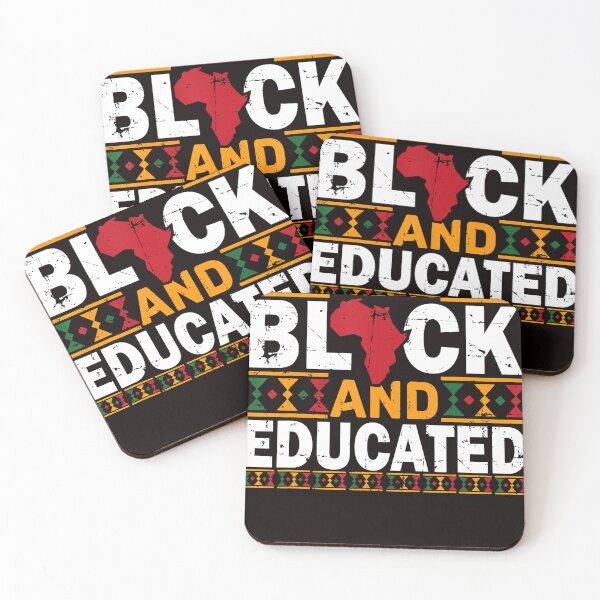Item preview, Pretty Black and Educated Juneteenth Black History Month designed and sold by JaredWiseman.