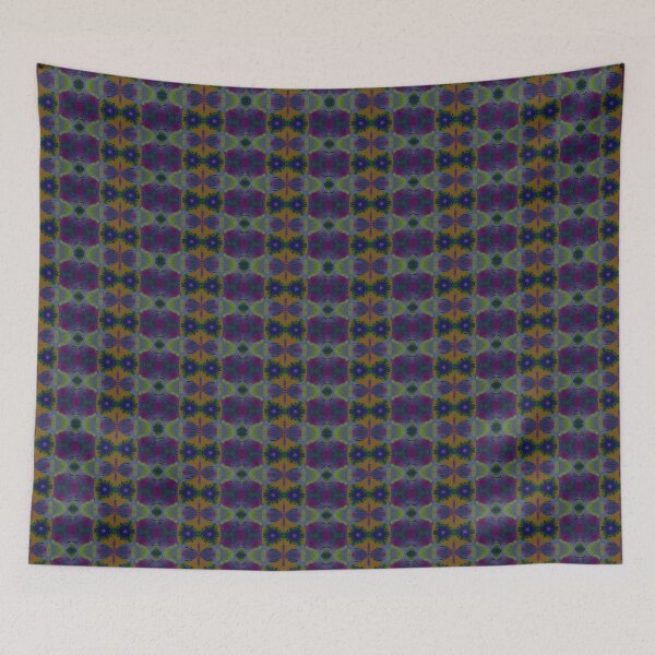 Item preview, African print Colorful orange, purple, blue and green colors.  designed and sold by NaniniDesigns.