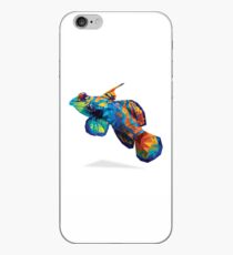 Geometric Abstract Mandarin Dragonette Goby iPhone Case