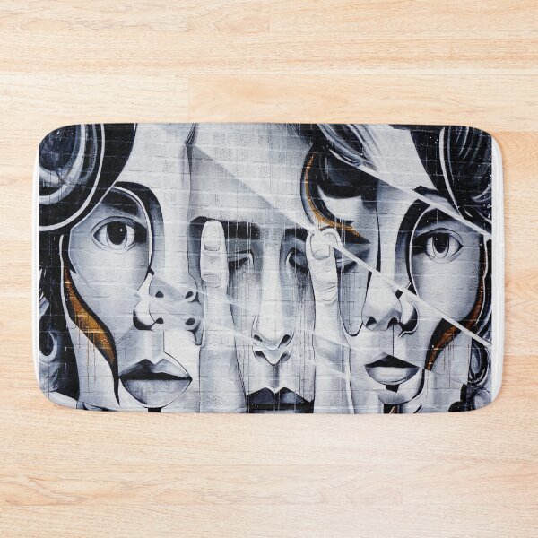 Item preview, Black and grey woman graffiti texture background designed and sold by BestDesign87.