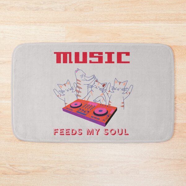 Item preview, Cute cat anime music dj kawaii designed and sold by DesignsbyMona.