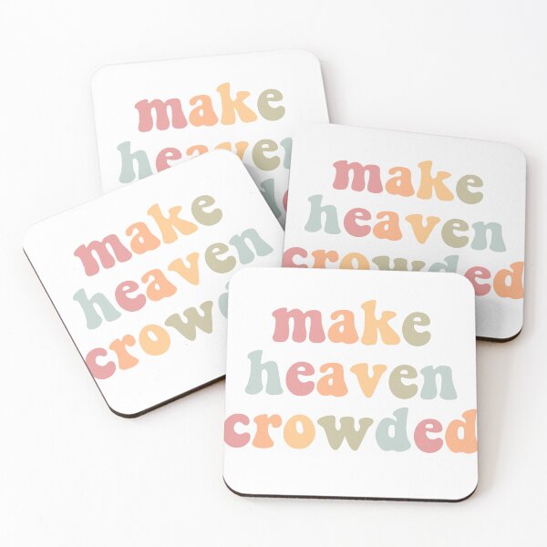 Item preview, make heaven crowded - rainbow designed and sold by Anna Buse.