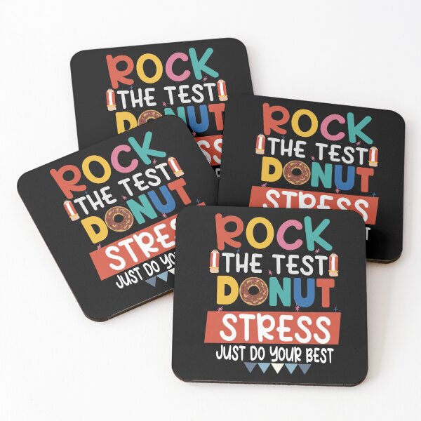 Item preview, Rock The Test Don't Stress Just Do Your Best, Funny Teacher Testing Day designed and sold by Heddar Badreddine.