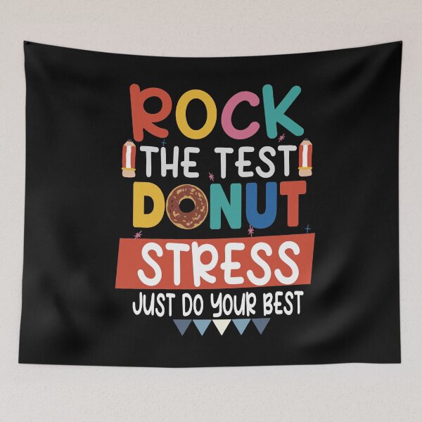 Item preview, Rock The Test Don't Stress Just Do Your Best, Funny Teacher Testing Day designed and sold by Heddar Badreddine.