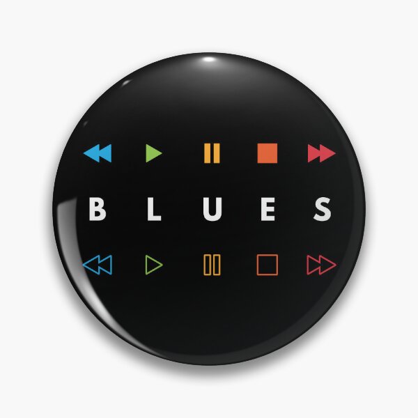 Item preview, Blues Style Music Player Buttons Multi Colors designed and sold by nightsworthy.