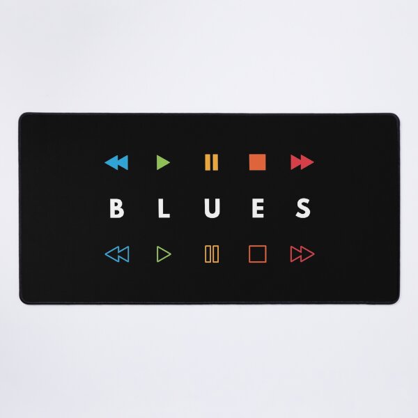 Item preview, Blues Style Music Player Buttons Multi Colors designed and sold by nightsworthy.