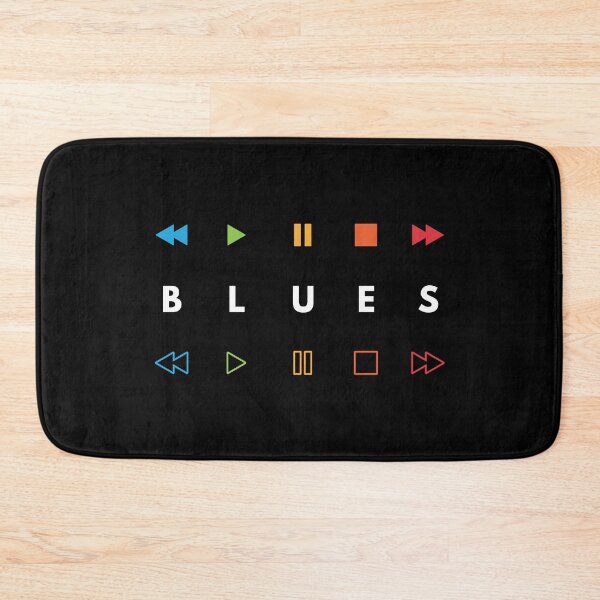 Item preview, Blues Style Music Player Buttons Multi Colors designed and sold by nightsworthy.