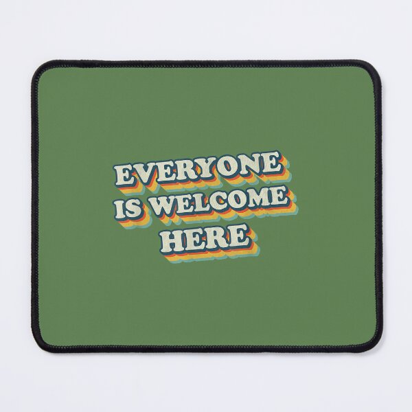 Item preview, Everyone Is Welcome Here Vintage Retro 80s designed and sold by KidGiftChoice.