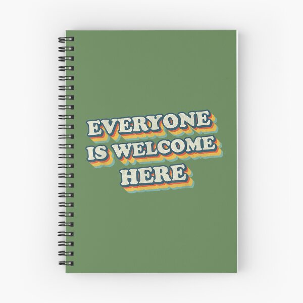 Item preview, Everyone Is Welcome Here Vintage Retro 80s designed and sold by KidGiftChoice.
