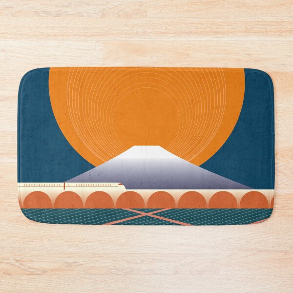 Item preview, Mount Fuji Illustration designed and sold by SurfolioPrints.