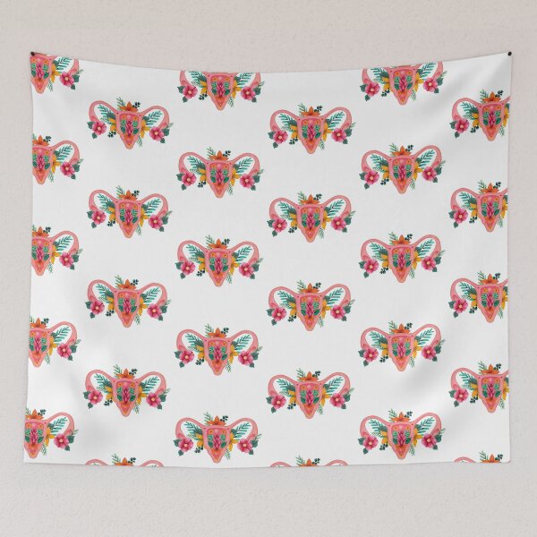 Item preview, Blooming Female Reproductive System designed and sold by VerboShop.