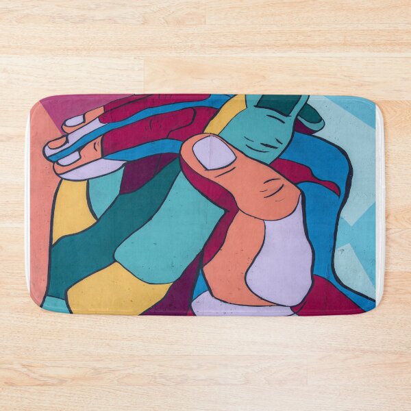 Item preview, Colorful Hands painting texture background designed and sold by BestDesign87.