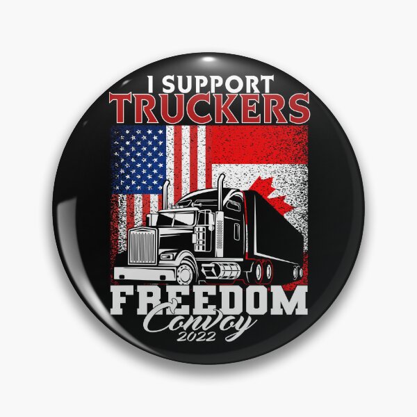 Item preview, I support truckers freedom convoy 2022 flag American designed and sold by ANAS    HO.