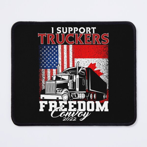 Item preview, I support truckers freedom convoy 2022 flag American designed and sold by ANAS HO.