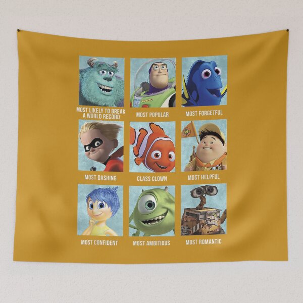 Item preview, Cartoon Character Collection Yearbook Graphic designed and sold by KidGiftChoice.