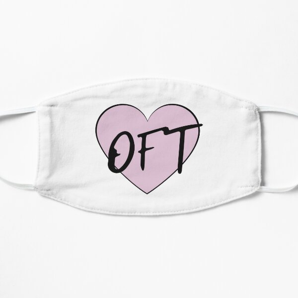 OFT Heart Alt Design 1 Flat Mask