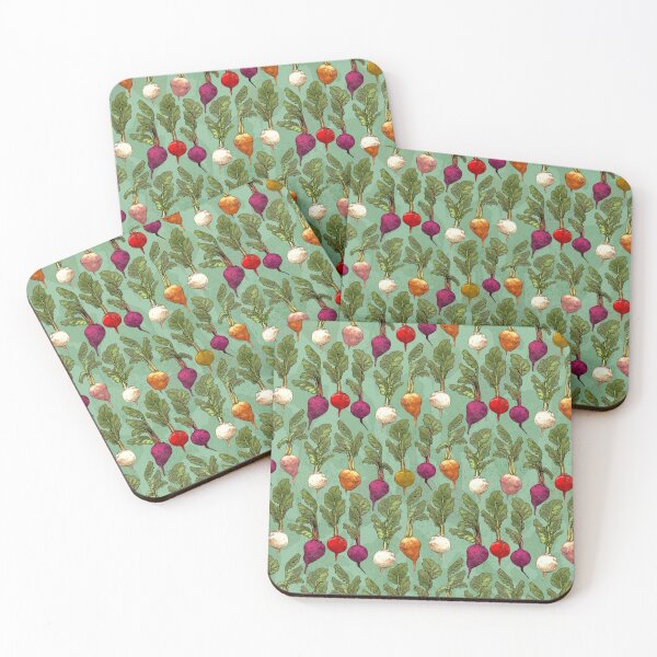 Item preview, Colorful Beets Repeating Pattern designed and sold by emwheezie.