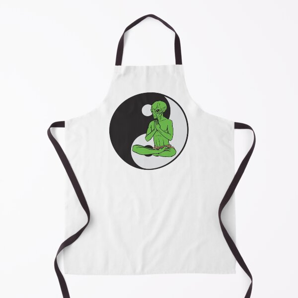 Item preview, yin yang alien motif spiritual alien designed and sold by ReneMM.