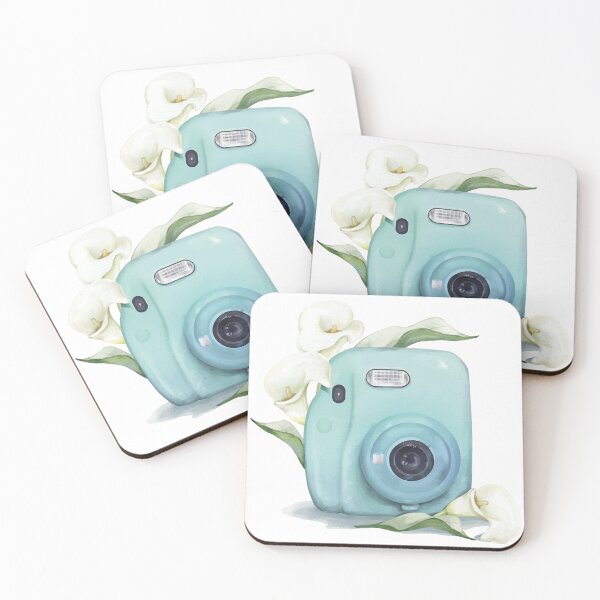 Item preview, Watercolor White Coves Bouquet with Camera designed and sold by VerboShop.
