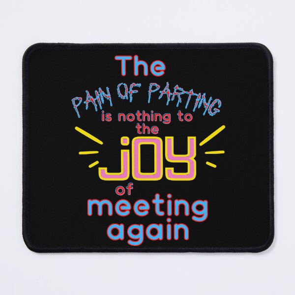 Item preview, The pain of parting, quote, Charles Dickens, Nicholas Nickleby, designed and sold by allycat57.