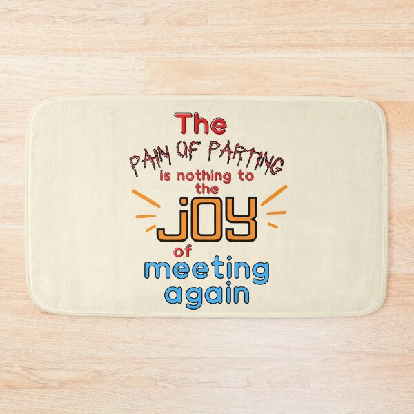 Item preview, The pain of parting, quote, Charles Dickens, Nicholas Nickleby, designed and sold by allycat57.