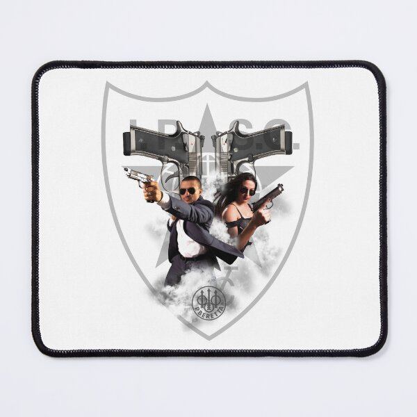Item preview, Eduardo De Cobos and Yuraima Diaz IPSC Shooters White designed and sold by yourgunsstyle.