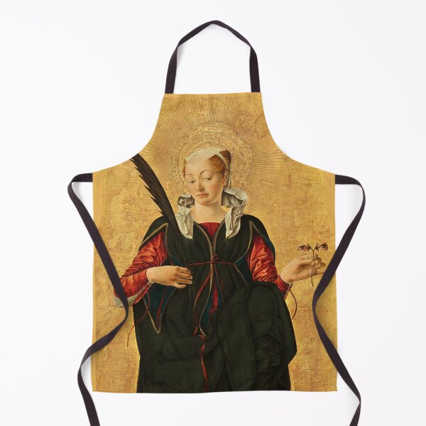 Item preview, Digitally remastered St. Lucy by Francesco del Cossa designed and sold by goldenanchor.