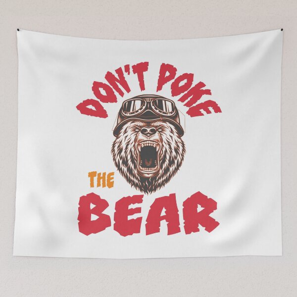 Item preview, Don’t Poke The Bear - Angry Bear designed and sold by amersoliman.