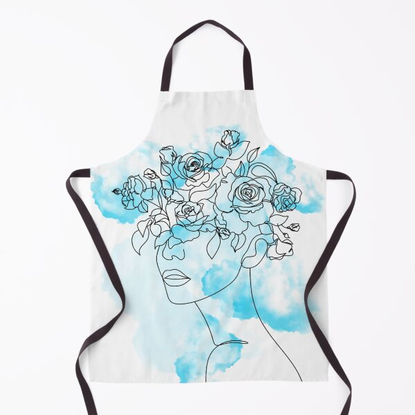 Item preview, Watercolor line art head. designed and sold by TheMoodyQueen.