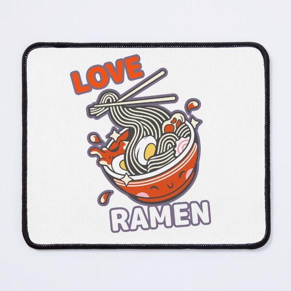 Item preview, Love Ramen Noodles Cute Kawaii Bowl Instant Ramen Funny designed and sold by Zuuag.