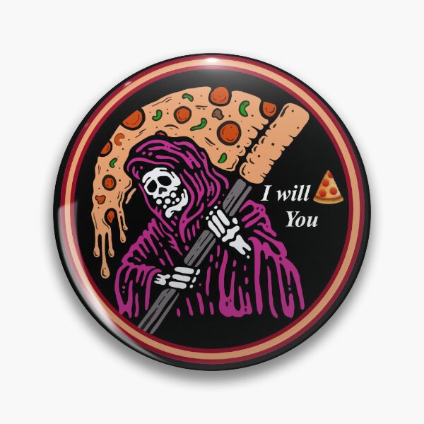 Item preview, I will pizza you, skull killer designed and sold by Gazo freeze ★★★★★.