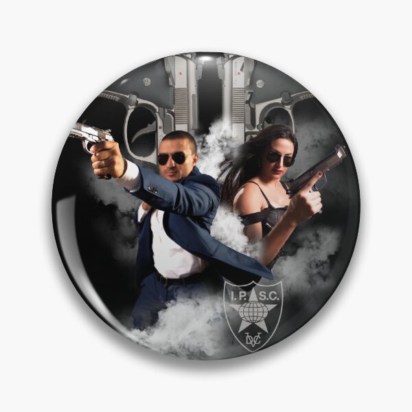 Item preview, Eduardo De Cobos y Yuraima Díaz IPSC Shooters Black designed and sold by yourgunsstyle.