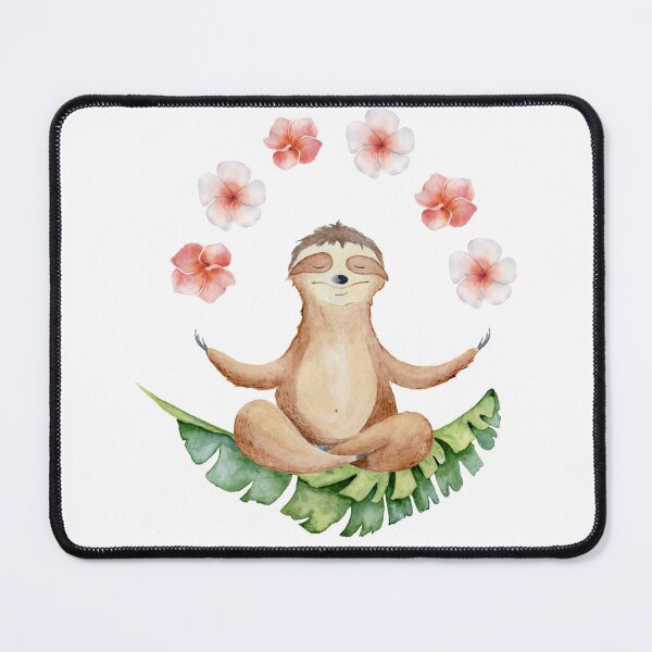 Item preview, The Happy Sloth Yoga  designed and sold by Stylish-choice.