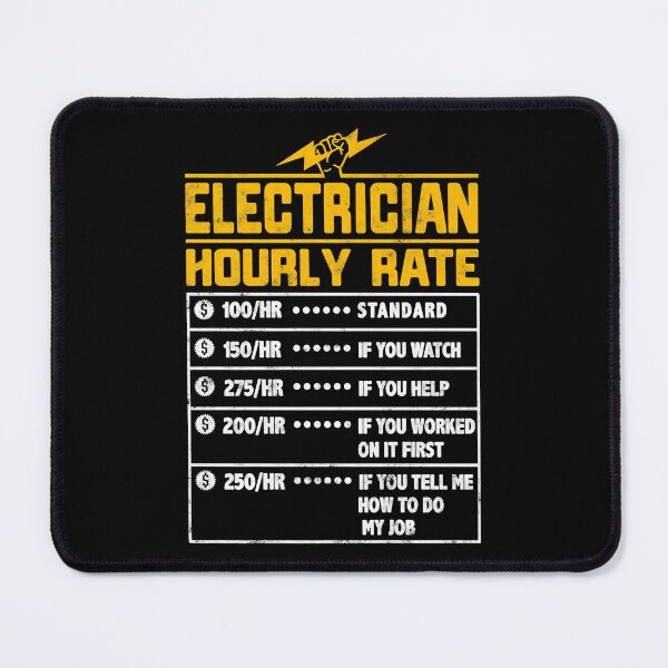 Item preview, Electrician Hourly Rate  designed and sold by SageTobias.