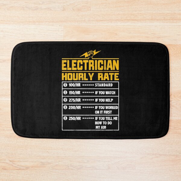Item preview, Electrician Hourly Rate  designed and sold by SageTobias.